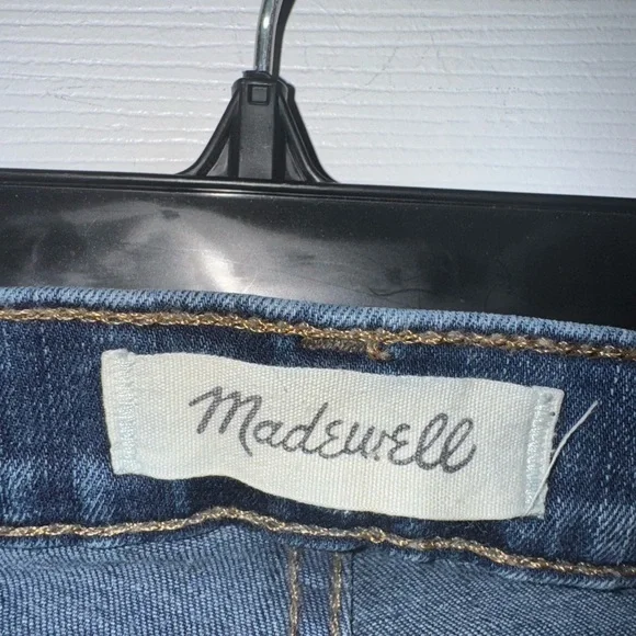 Madewell 10” High Rise Medium Wash Skinny Jeans Size 26 - Picture 4 of 8